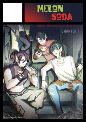 Melon Soda circle cut